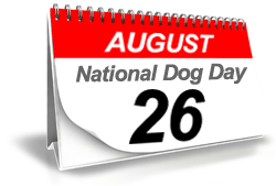 August 26 - National Dog Day